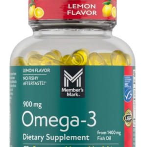 Member’s Mark 900 mg Omega-3 from Fish Oil Softgels, 150 ct.