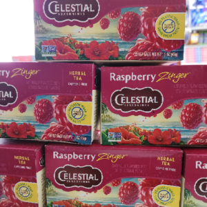 CELESTIAL RASPBERRY ZINGER HERBAL TEA 20CT 45G