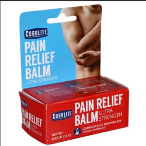 Coralite Ultra-Strength Pain Relief Balm, 0.63 oz. Packs