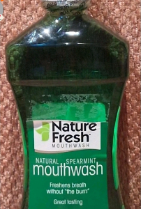 Nature Fresh Mouthwash Natural Spearmint Freshens Breath