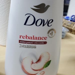 Dove body wash rebalance