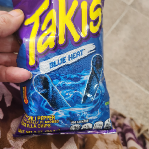 Takis Blue Heat Hot Chiles Pepper Artificially Flavored
