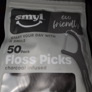 SMYL CHARCOAL ECO FLOSSER 50CT