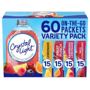 Crystal Light Variety Pack Drink Mix Packets 60 pk.
