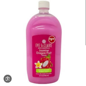 Eves St. Claire Jasmine Dragon Fruit Bubble Bath, 32 oz., 1 ct.
