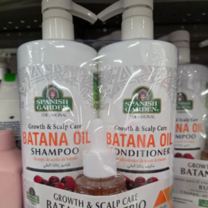 SPANISH GARDEN BATANA OIL SHAMPOO & CADITIONER TRIO