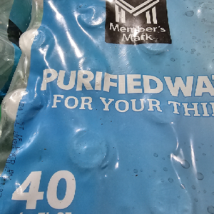 Member’s Mark Purified Water 16.9FLOZ 500ML, 40 pk.
