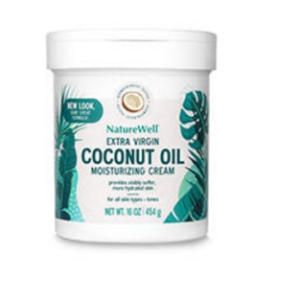 Nature Well Extra Virgin Coconut Oil Moisturizing Cream 16 oz