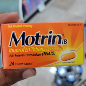 MotrinIB 24 coated tablets