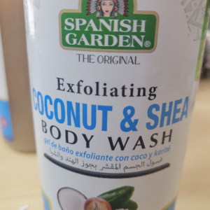 Spanish Garden EXFOLIATING Cocoa & Shea BODY WASH