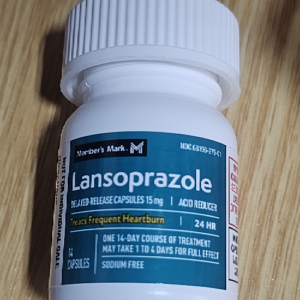 Lansoprazole Delayed Release Capsules, 15mg, 14 ct.