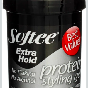 Softee Extra Hold Protein Styling Gel, 8 oz.