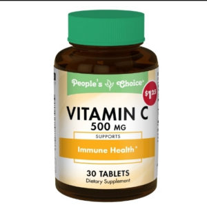 People’s Choice Vitamin C Immune S. Supplement, 30-ct
