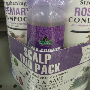 SPANISH GARDEN STRENGT ROSEMARY SHAMPOO & CONDITIONER SCALP TRIO