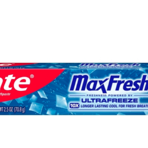 Colgate MaxFresh Toothpaste W/ Whitening & Breath Strips 70.8gr