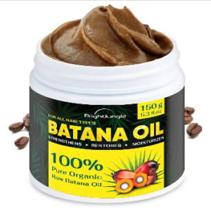 BRIGHTJUNGLE Raw Batana Oil for Hair Growth, Pure Organic, 150Gr