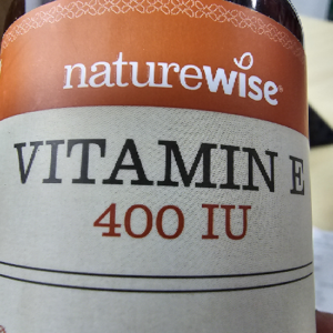 NatureWise Vitamin E 400 IU Softgels (180mg DL-Alpha) 120 count