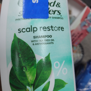 Head & Shoulders Anti-Dandruff Shampoo, Scalp Restore 1.15L 38.8