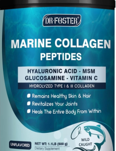 DR FOSTER Marine Collagen Peptides Powder with MSM + GC 500 gram