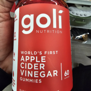 Goli nutrition apple cider vinegar