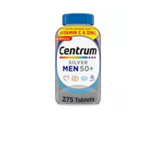 Centrum Silver Complete Multivitamin for Men 50+, (65 TABLETS)