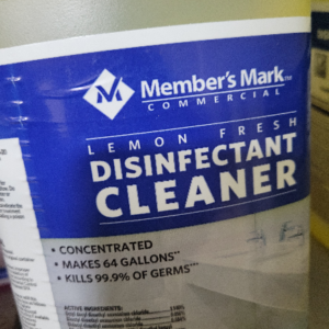 Member’s Mark Commercial Lemon Fresh Disinfectant Cleaner, 1 gal