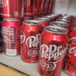 Dr.Pepper Soda Can