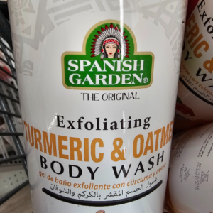 SPANISH GARDEN EXFOLIATING TURMERIC & OATMEAL BODY WASH