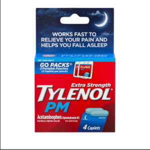 Tylenol PM Extra Strength Nighttime Sleep Aid Caplets,
