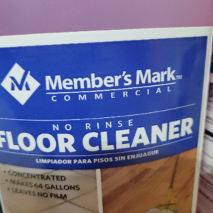 Commercial No Rinse Floor Cleaner, Neutral pH, 1 g