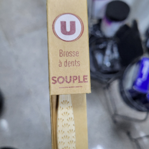 Toothbrush souple