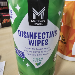 Disinfecting wipes, Fresh Scent, 78wipes