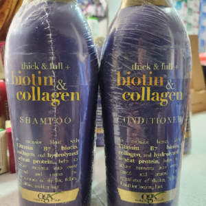 THICK&FULL BIOTIN&COLLAGEN SHAMPOO AND CONDITIONER 750ML 2CT