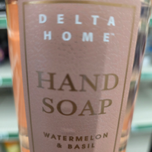 Delta Home Hand Soap WATER MELON BASIL 16OOZ 473ml