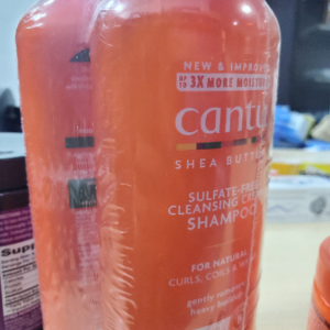 Cantu shampoo & conditioner for natural hair