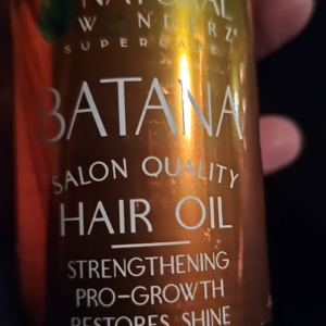 Natural Wunderz BATANA Hair Oil Straightening Pro-Growth 118ML