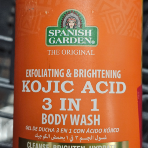 SPANISH GARDEN EXFOLIATING & BRIGHTENING KOJIC ACID BODY WASH
