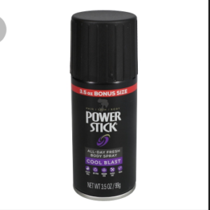 Power Stick Cool Blast Body Spray, 3.5 oz.