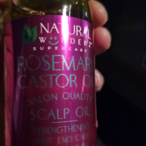 Natural Wunderz Rosemary Castor Oil Hair Growth Scalp Care 118ML