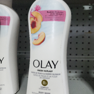 Olay Fresh Outlast PEACH Body Wash with Vitamin B3