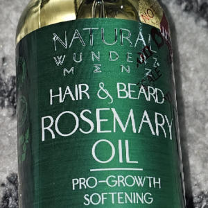 Natural Wunderz HAIR & BEARD Rosemary Hair Oil 4OZ 118ML