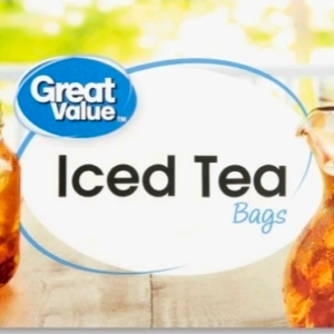 Great Value Cold Brew Iced Tea Bags, Family Size, 6 oz, 24 Count
