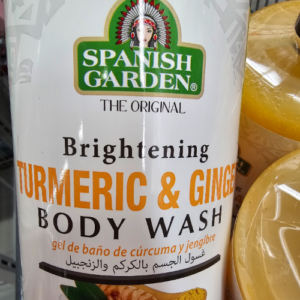 SPANISH GARDEN BRIGHTENING TUMERIC & GINGER BODY WASH