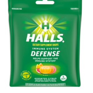 Halls IMMUNE SYSTEM Defense Vitamin C Drops, 14-ct. Packs