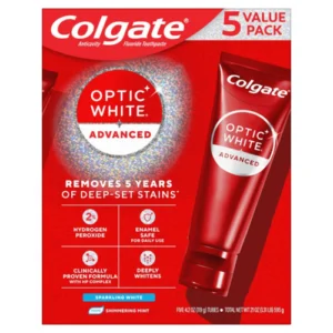 Colgate Optic White Advanced Sparkling White Toothpaste 4.2 oz